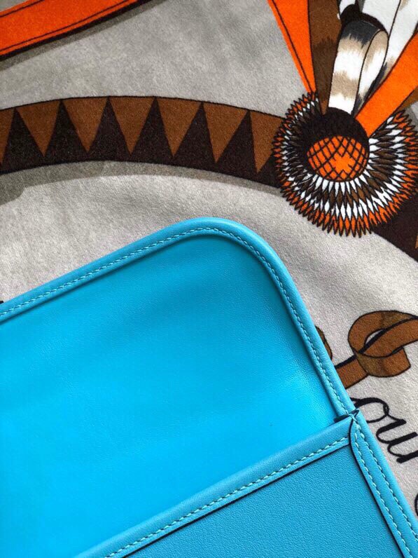 에르메스 지제 엘란29 노던블루 스위프트 송아지가죽 내부 양가죽